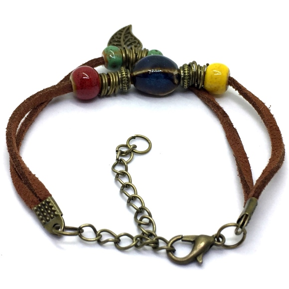 Women’s Suede Bracelet - Picture 2 of 2